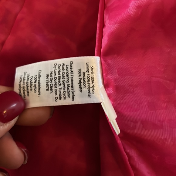 Vineyard Vines Performance Vest Girls Large Navy Pink - Picture 11 of 11